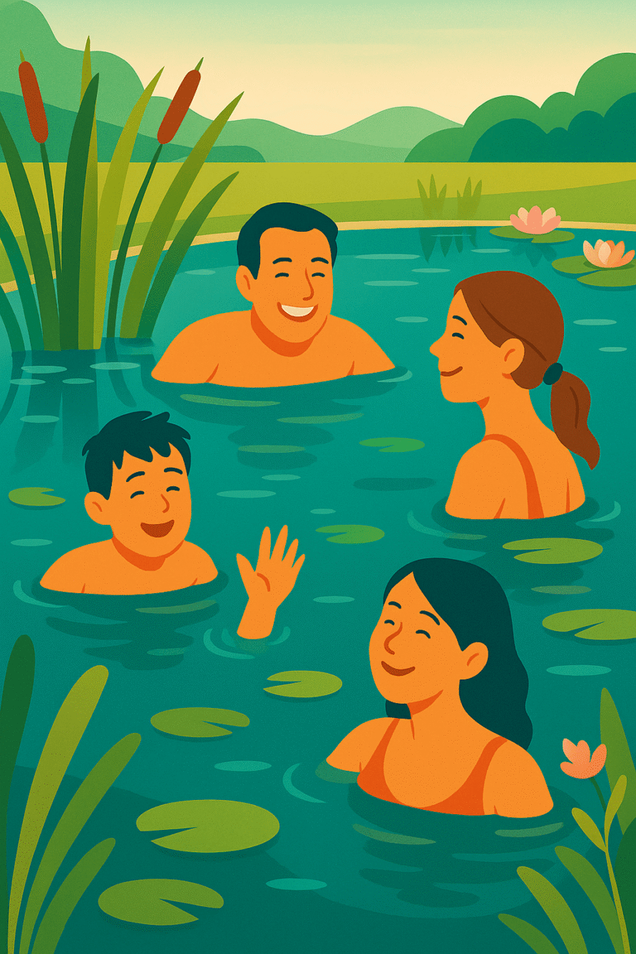 Dormez au calme, nagez dans la nature : découvrez la première baignade bio de Dordogne à deux pas des Chambres de l’Atelier