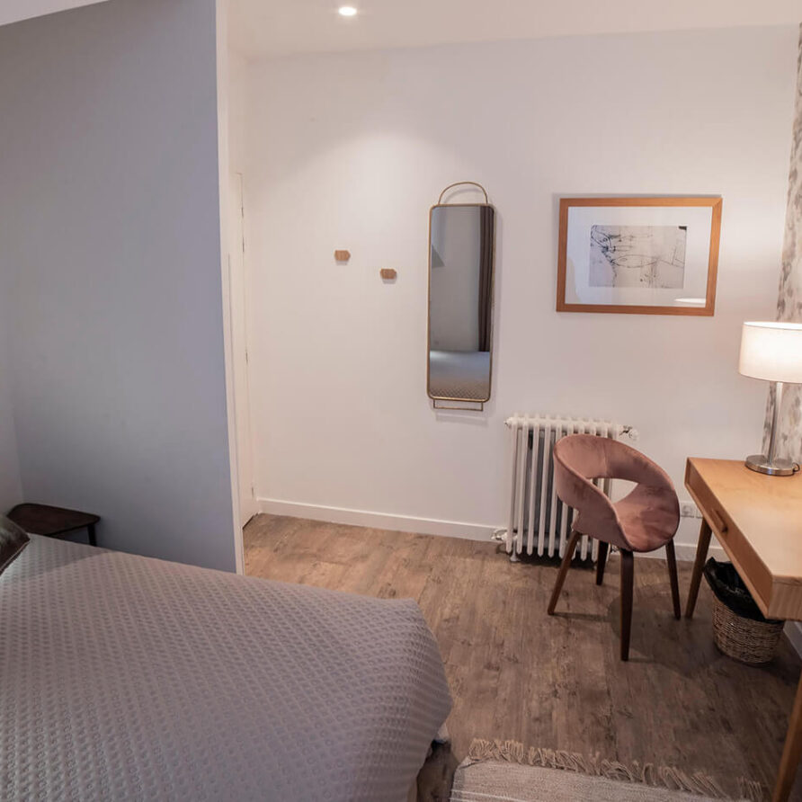 La chambre cosy de l'Atelier - Vue de la chambre