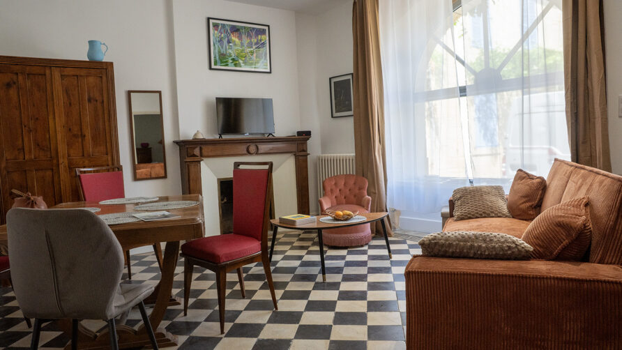 Le studio 2-4 personnes (accès et aménagement intérieur PMR)